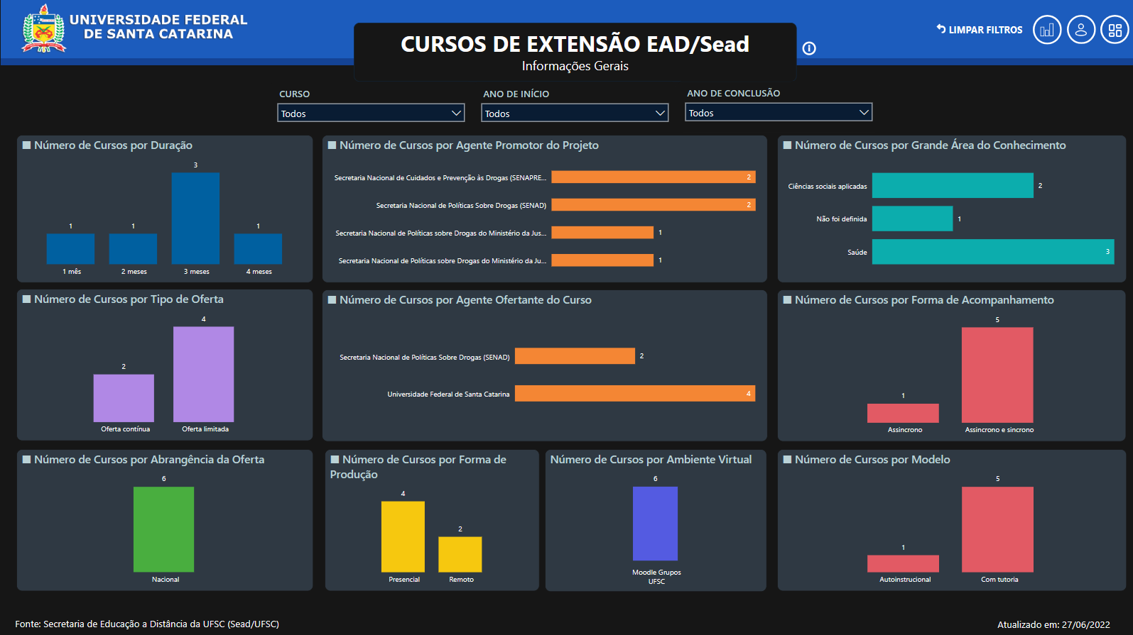 Screenshot of  web app